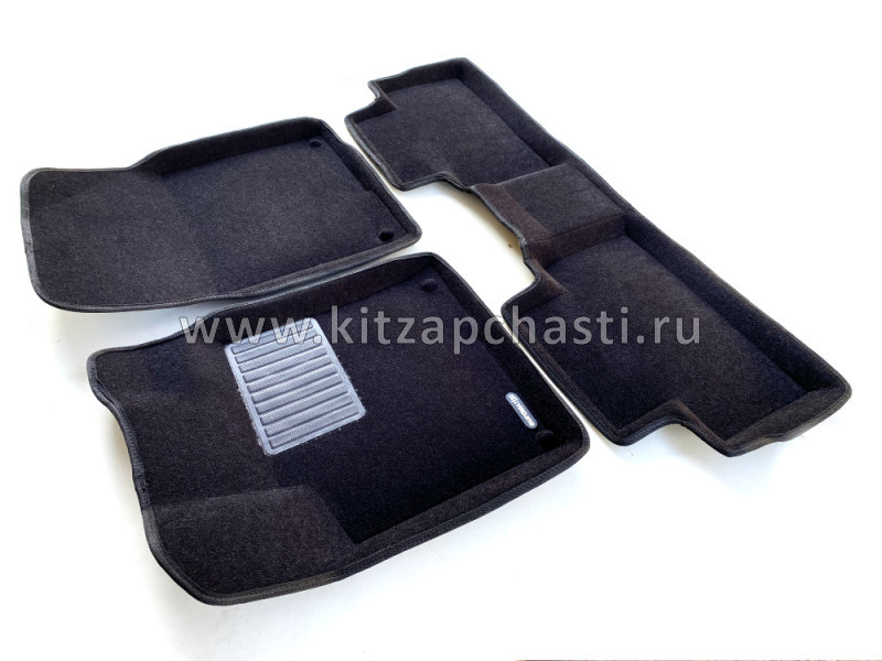 Коврики салона Euromat3D 3D Business текстильные (Euro-standart) Belgee X50  EMC3D001407